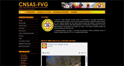 Desktop Screenshot of cnsas-fvg.it